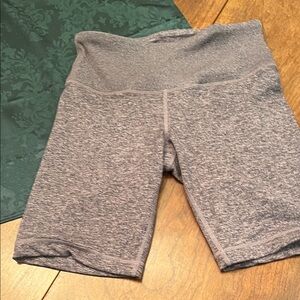Yogalicious Heather Gray Bike Shorts